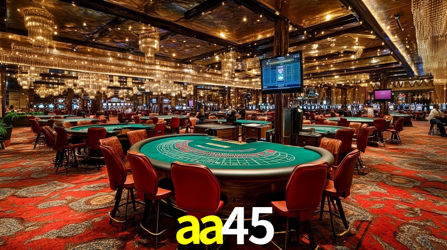 Sinta a adrenalina dos jogos de cassino com aa45
